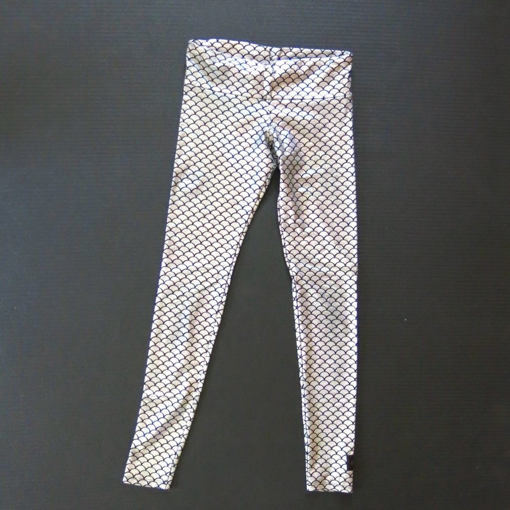 Shimmery Silver Mermaid Tights